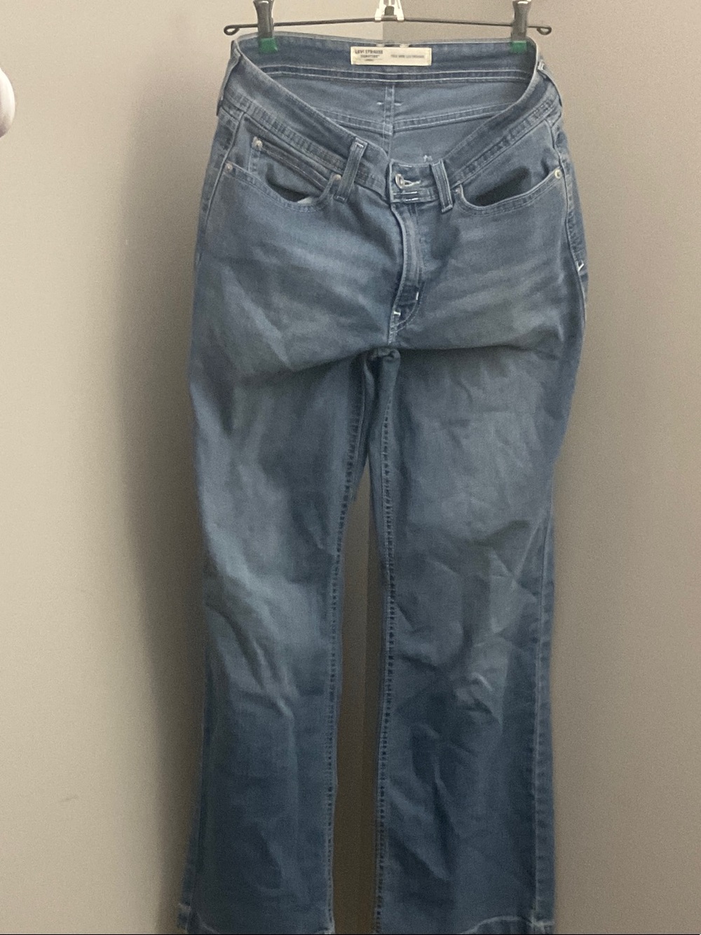 Levi's Light Blue Wide-Leg Jeans